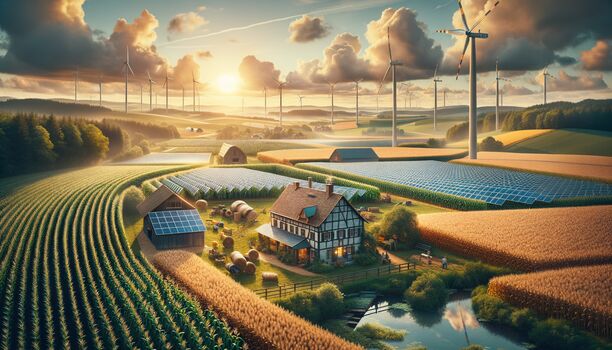 Erneuerbare Energien in der Landwirtschaft 2024: Chancen, Zahlen, Praxis